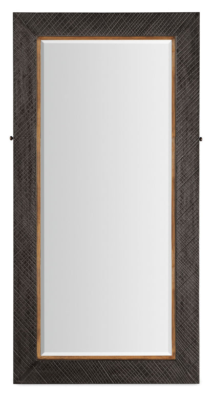 Big Sky - Floor Mirror With Jewelry Storage - Dark Gray