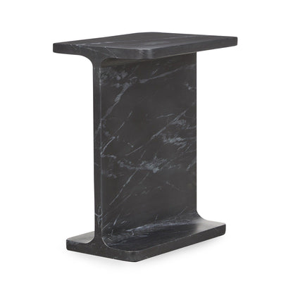 Delaney - Marble Rectangle Accent Table