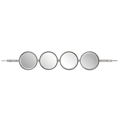 Button - Mirror - Gray