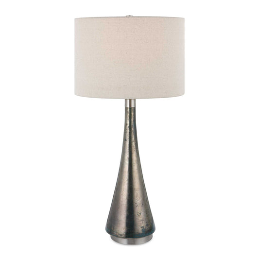 Contour - Metallic Glass Table Lamp - Dark Gray