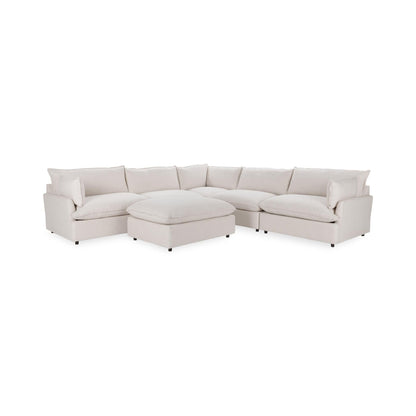 Caplan - 6 Piece Modular Sectional With Ottoman