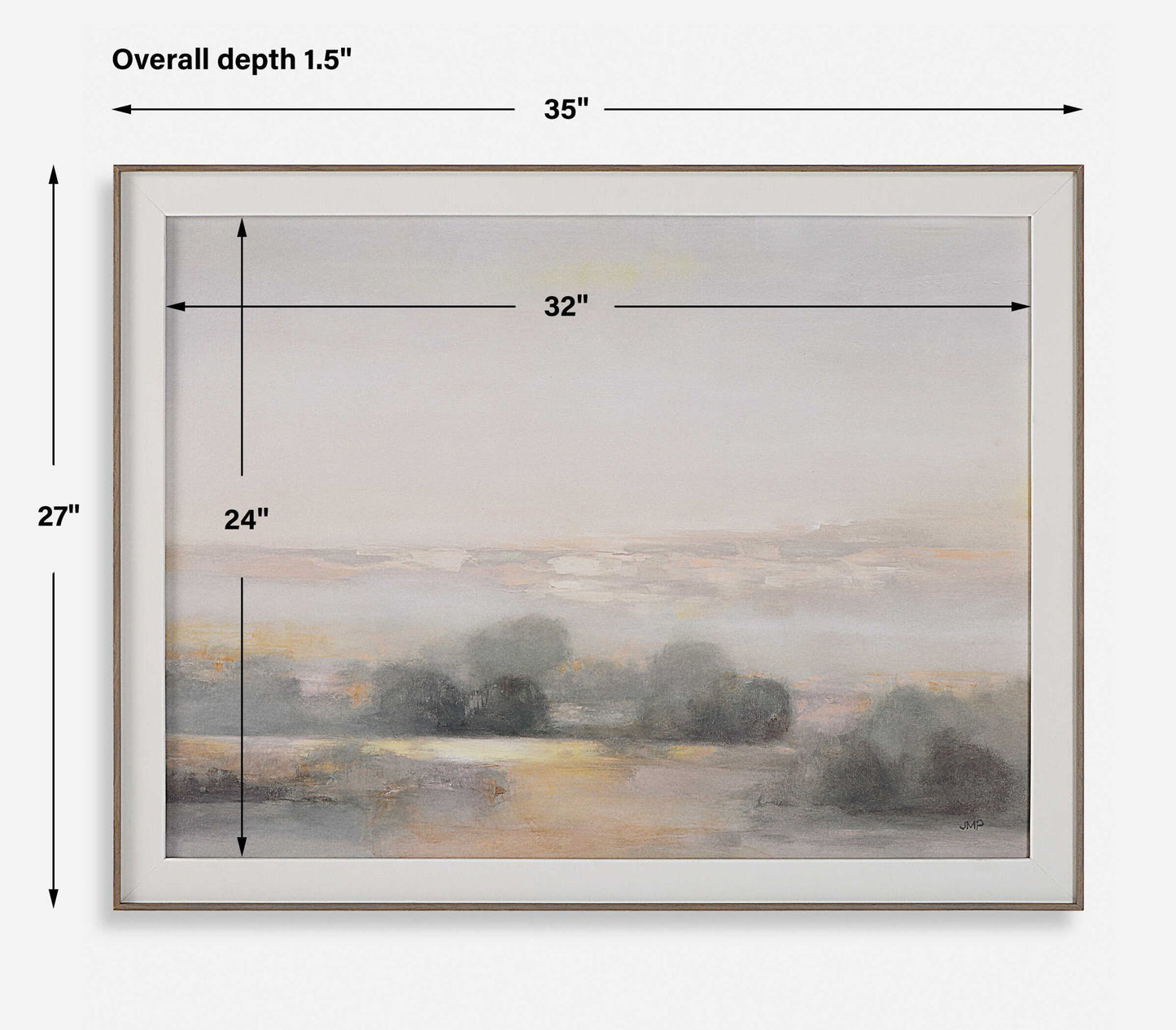 Atmospheric Neutral - Landscape Print