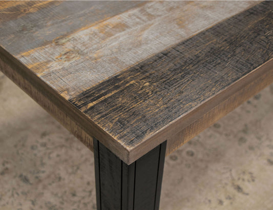 Loft Brown - Table - Two Tone Gray / Brown