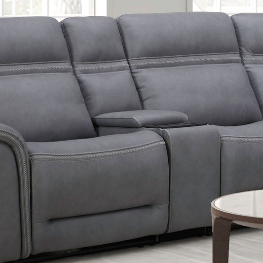 Cooper - Console - Blue Gray - Gray