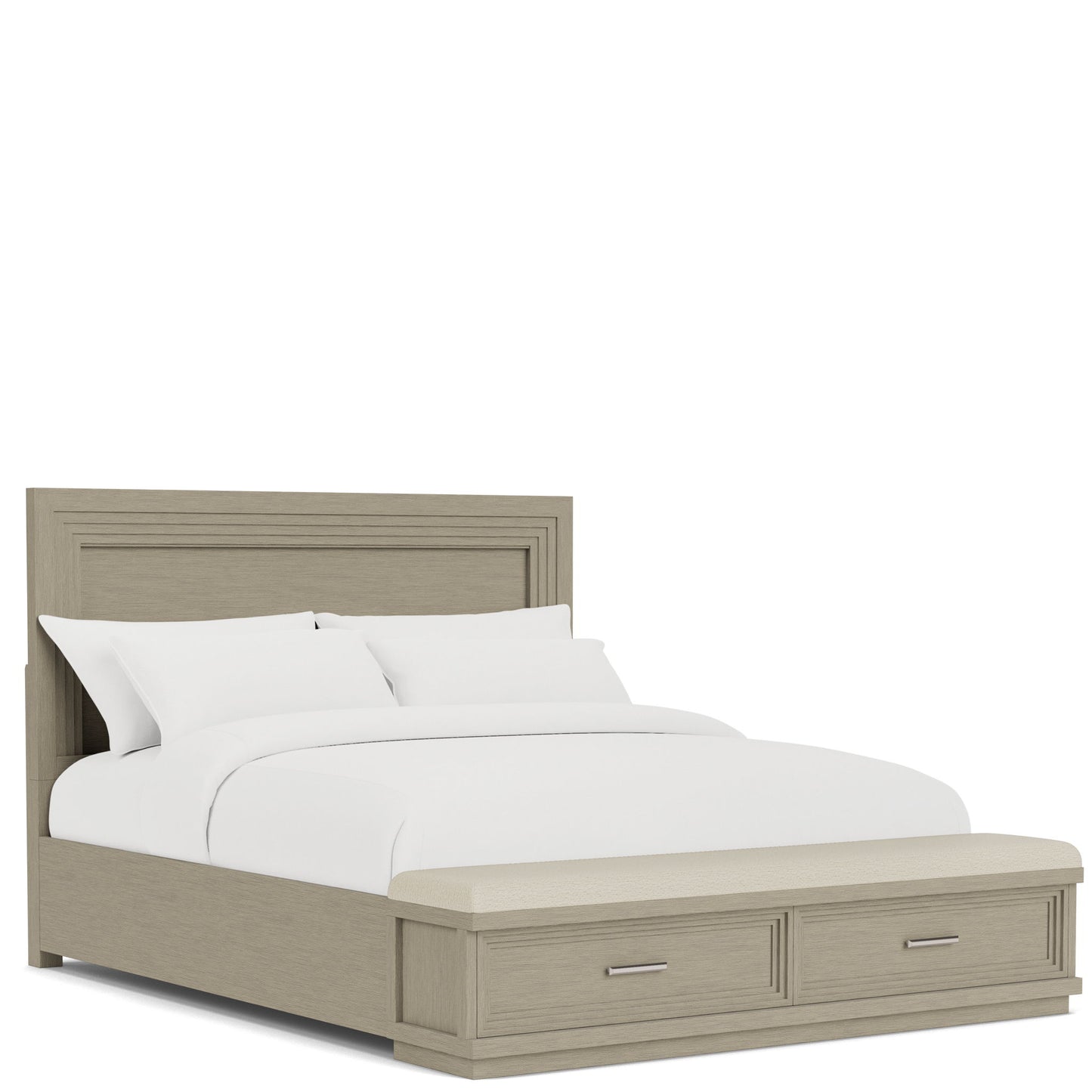 Cascade - Full / Queen Illuminated Panel Headboard - Dovetail