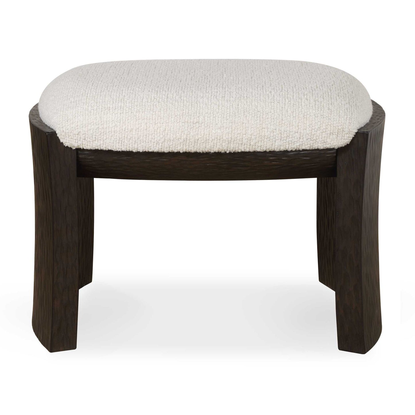 Port - Small Bench - Walnut / White