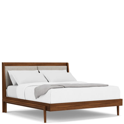 Elsie - Queen Platform Headboard - Dark Brown