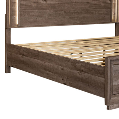 Horizons - Storage Bed Rails - Graystone