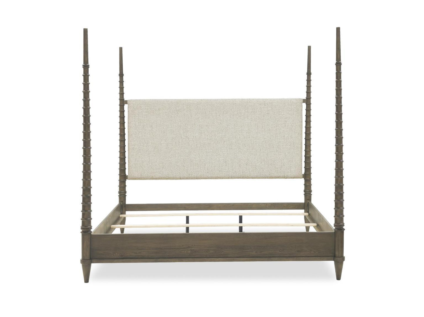 Seraphina - King Poster Wood Footboard - Midnight Oak