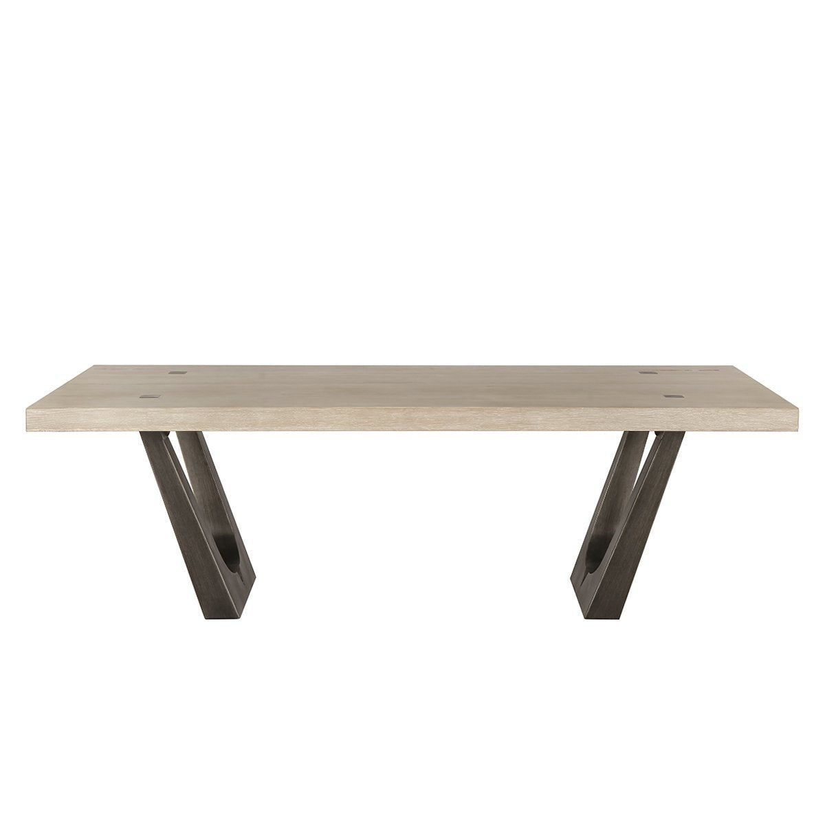 Kelso - 94" Dining Table - Suede Brown