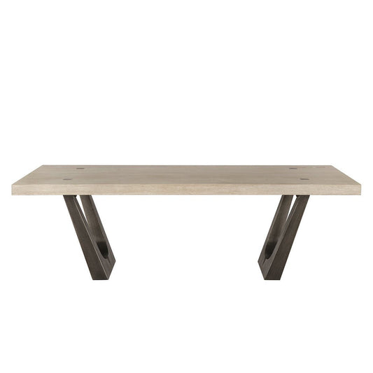 Kelso - 94" Dining Table - Suede Brown
