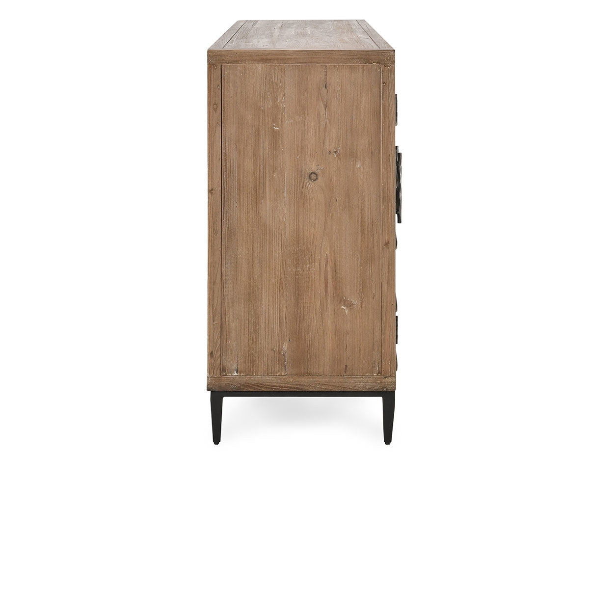 Maverick - 4 Door Sideboard - Brown/Natural