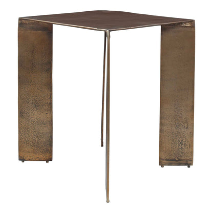 Reade - Outdoor Accent Table - Brass
