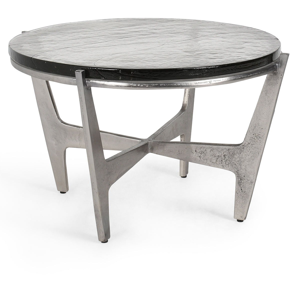 Patrick - 18" Round Coffee Table - Gray