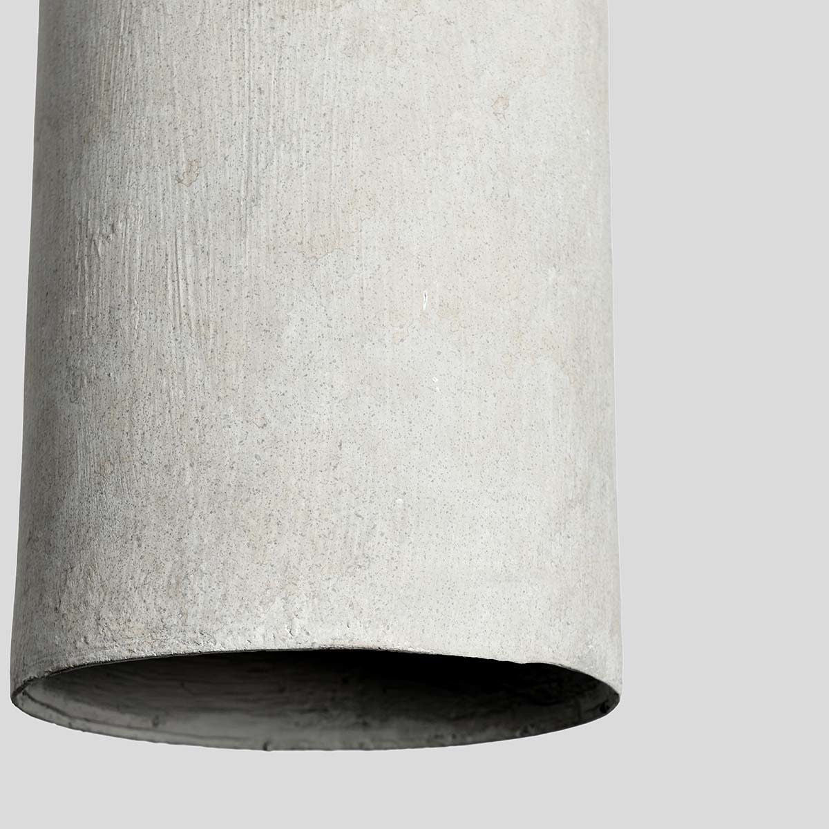Joel - Concrete Pendant - Light Gray