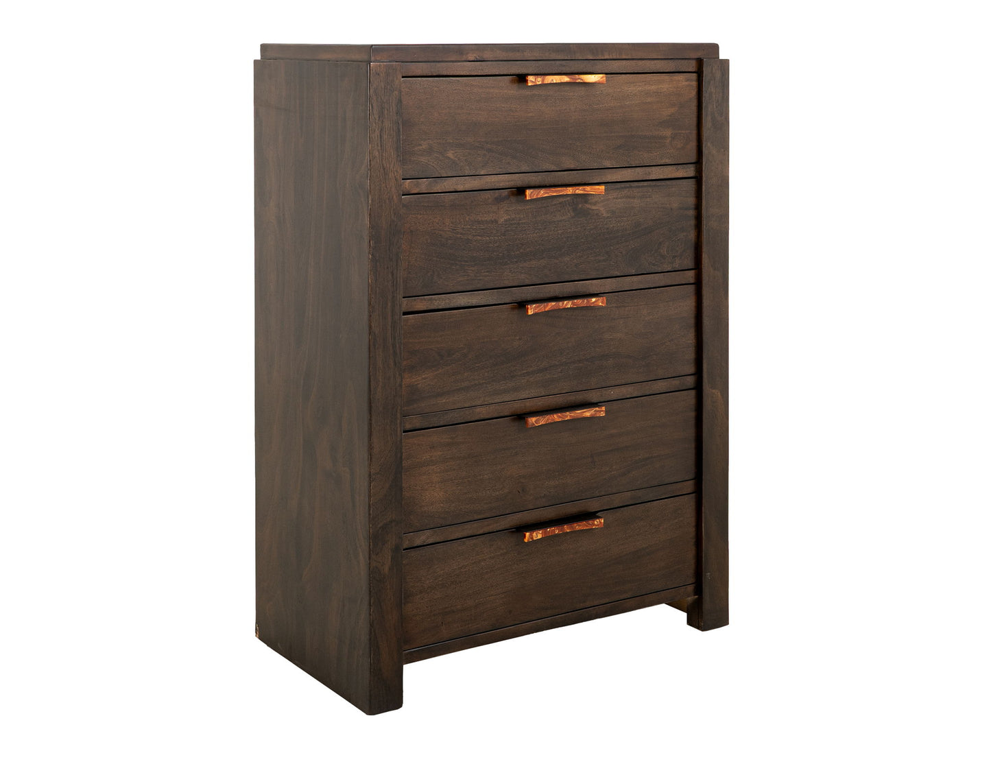 Raramuri - 5 Drawer Chest - Dark Brown