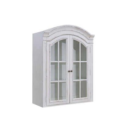 Magnolia Manor - Bunching Display Cabinet Top - Antique White