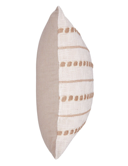 Melange - Lago Pillow - Ivory / Natural