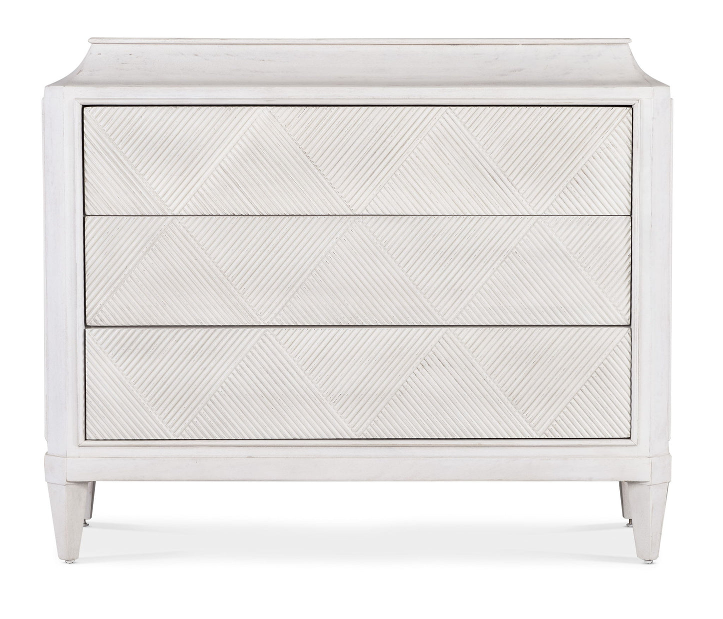 Commerce And Market - Argyle Three-Drawer Chest - White