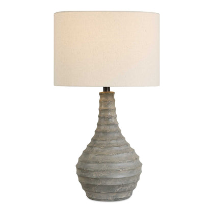 Stratum - Rustic Outdoor Table Lamp - Gray