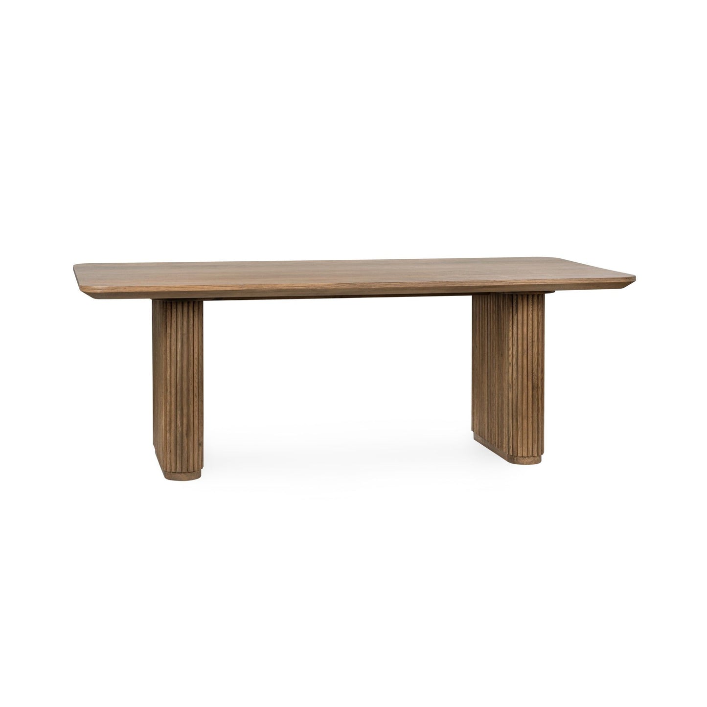 Vander - Oak Wood 84" Dining Table
