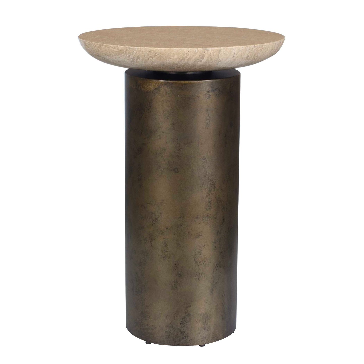 Oslo - Outdoor Accent Table - Brass