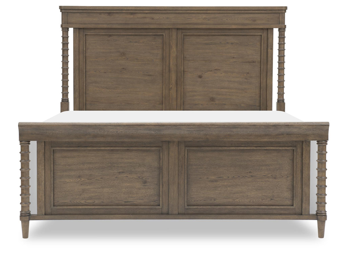 Seraphina - Queen Panel Footboard - Midnight Oak