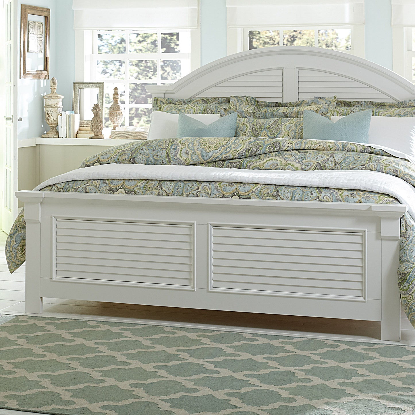 Summer House - King Panel Footboard - White