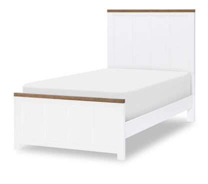 Dutton - Twin Panel Headboard - Natural White