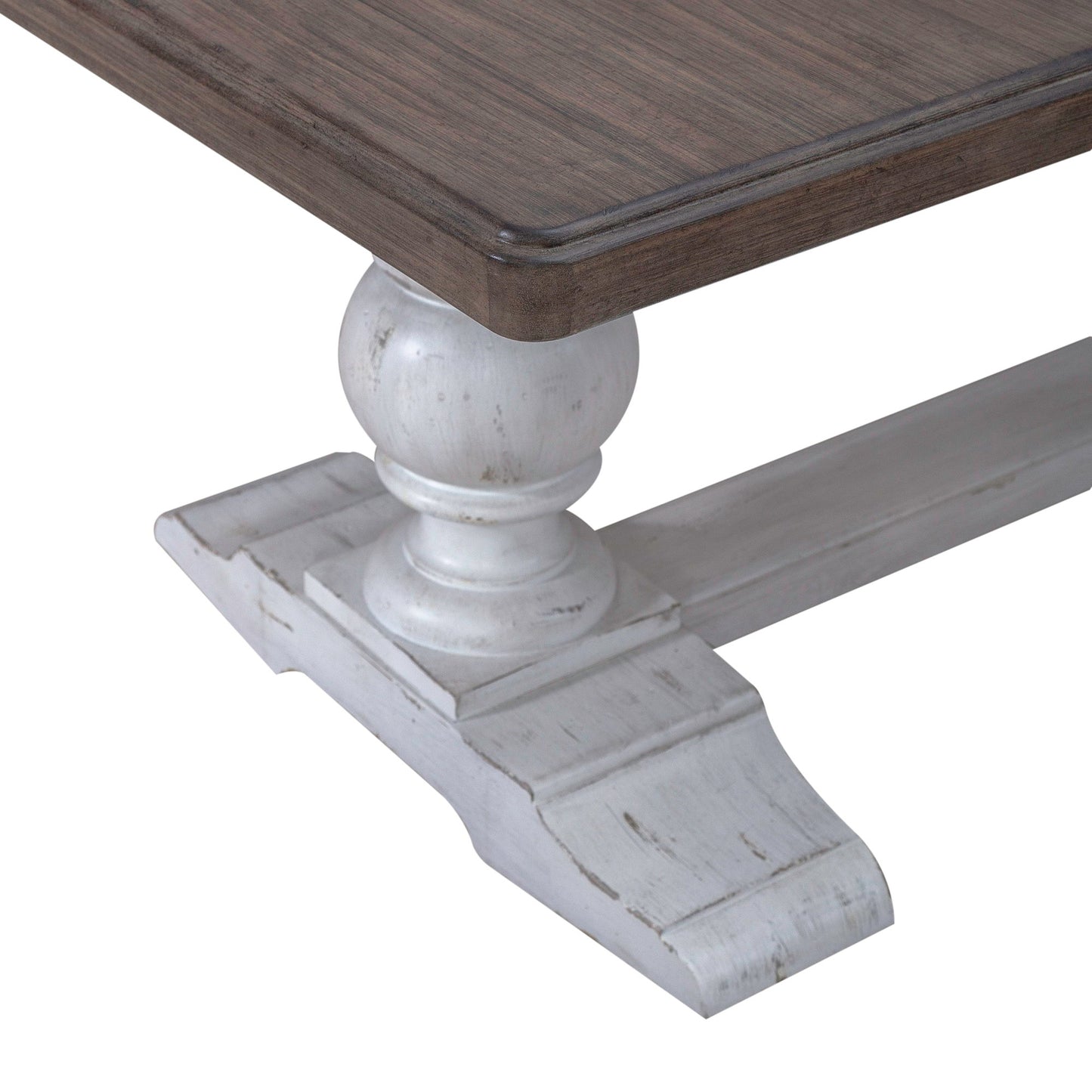 River Place - Trestle Table Base - White