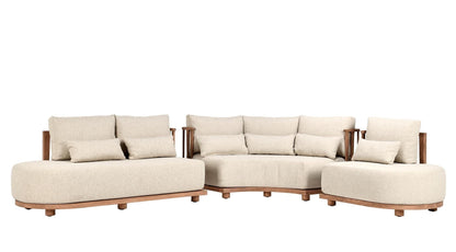 Isla - Outdoor Sectional - Natural