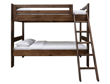 Forte - Bottom Bunk Bed Twin - Brown
