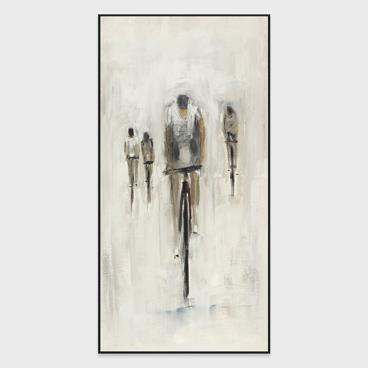 Cyclist - Painting Art by Buddy Whitlock