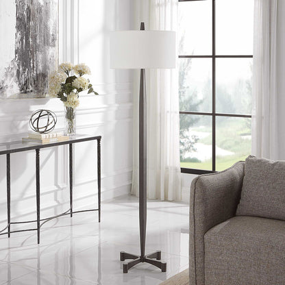 Counteract - Rust Metal Floor Lamp