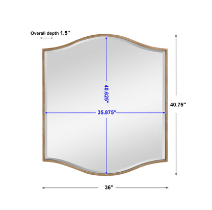 Cerise - Mirror - Gold