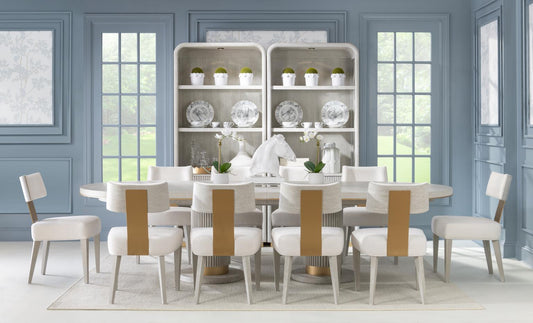 Miramar - Round Dining Table Top - Oyster