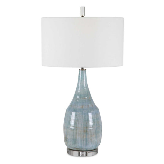 Rialta - Coastal Table Lamp - Light Blue