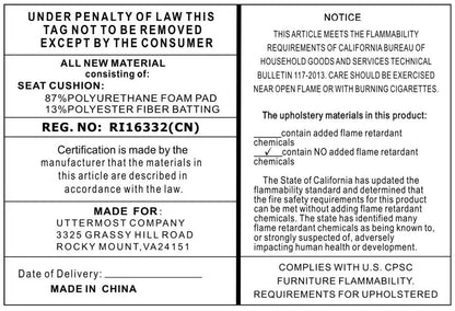 Benue - Ottoman - Gray