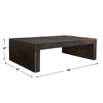 Obra - Outdoor Coffee Table - Bronze