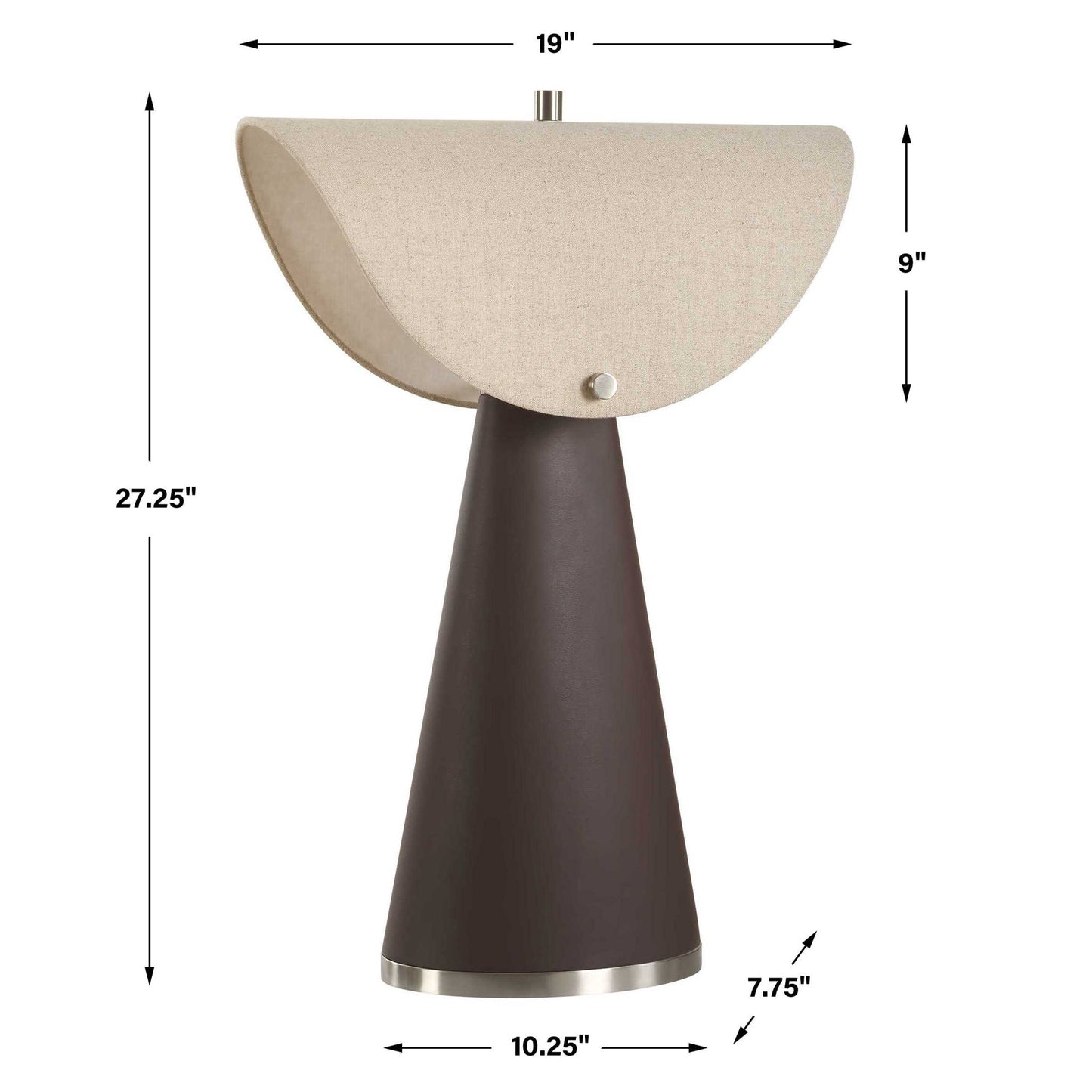 Conover - Modern Table Lamp - Brown
