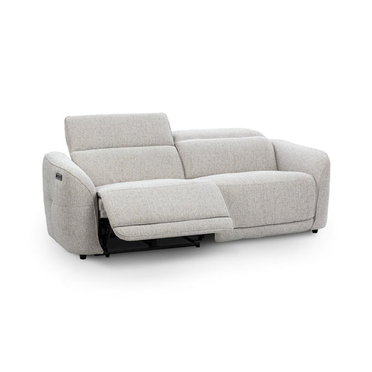 Ostend - Upholstered Power Recliner Sofa - Gray