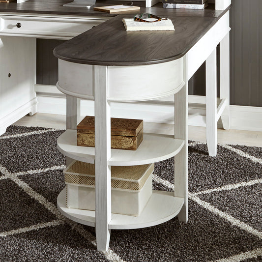 Allyson Park - L Writing Desk Top - White