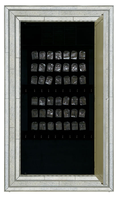 Melange - Glamour Floor Mirror With Jewelry Armoire Storage