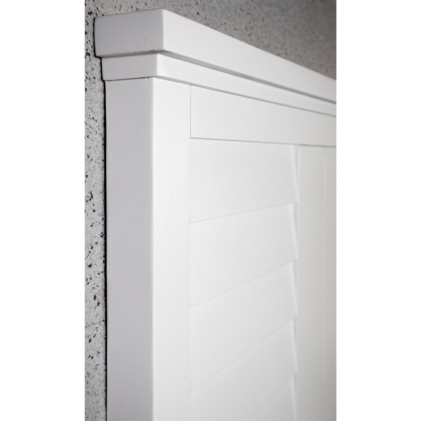 Cora - King / California King Louver Headboard - Cloud