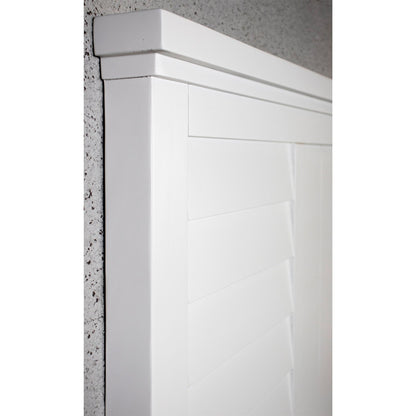 Cora - King / California King Louver Headboard - Cloud