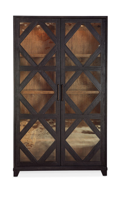 Big Sky - Display Cabinet - Black / Light Brown