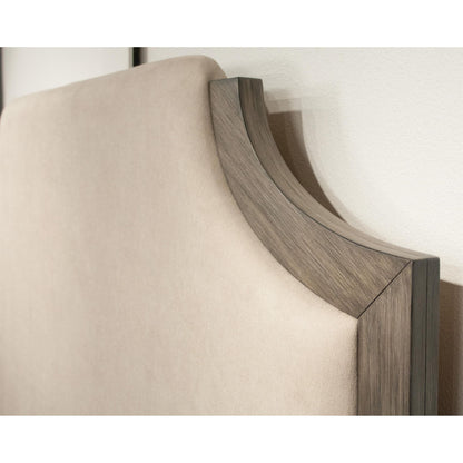 Vogue - Full / Queen Upholstered Headboard - Gray Wash