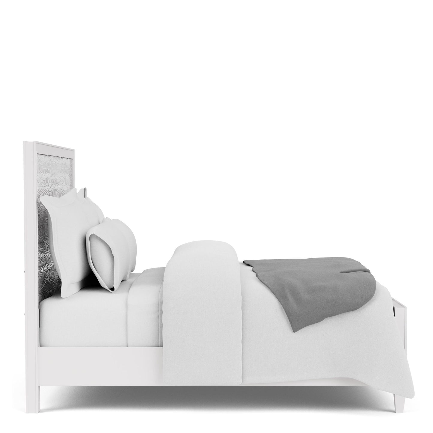 Rosalie - Queen Panel Footboard - White