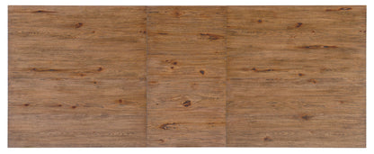 Big Sky - Leg Table With 1-24" Leaf - Light Brown