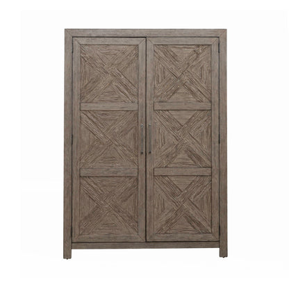 Skyview Lodge - Armoire - Light Brown
